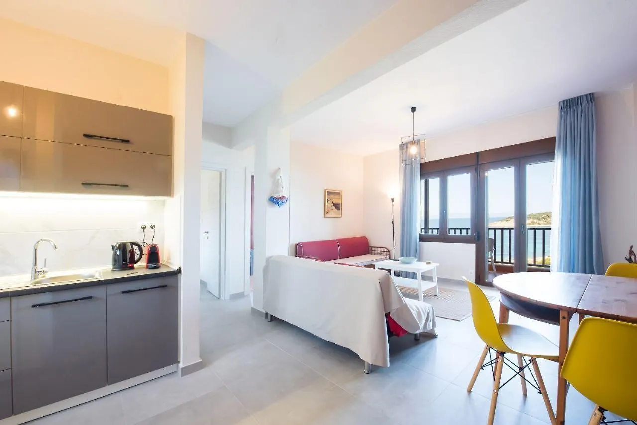 #Nereus Seafront Apts By Halu! Villas Ormos Panagias Apartment