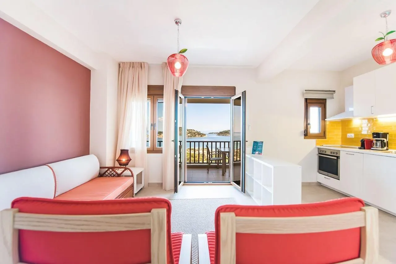 Apartment #Nereus Seafront Apts By Halu! Villas Ormos Panagias Greece
